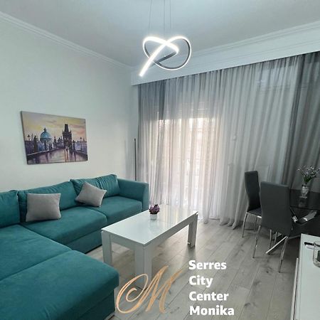 Serres City Center Modern Apartment Kültér fotó