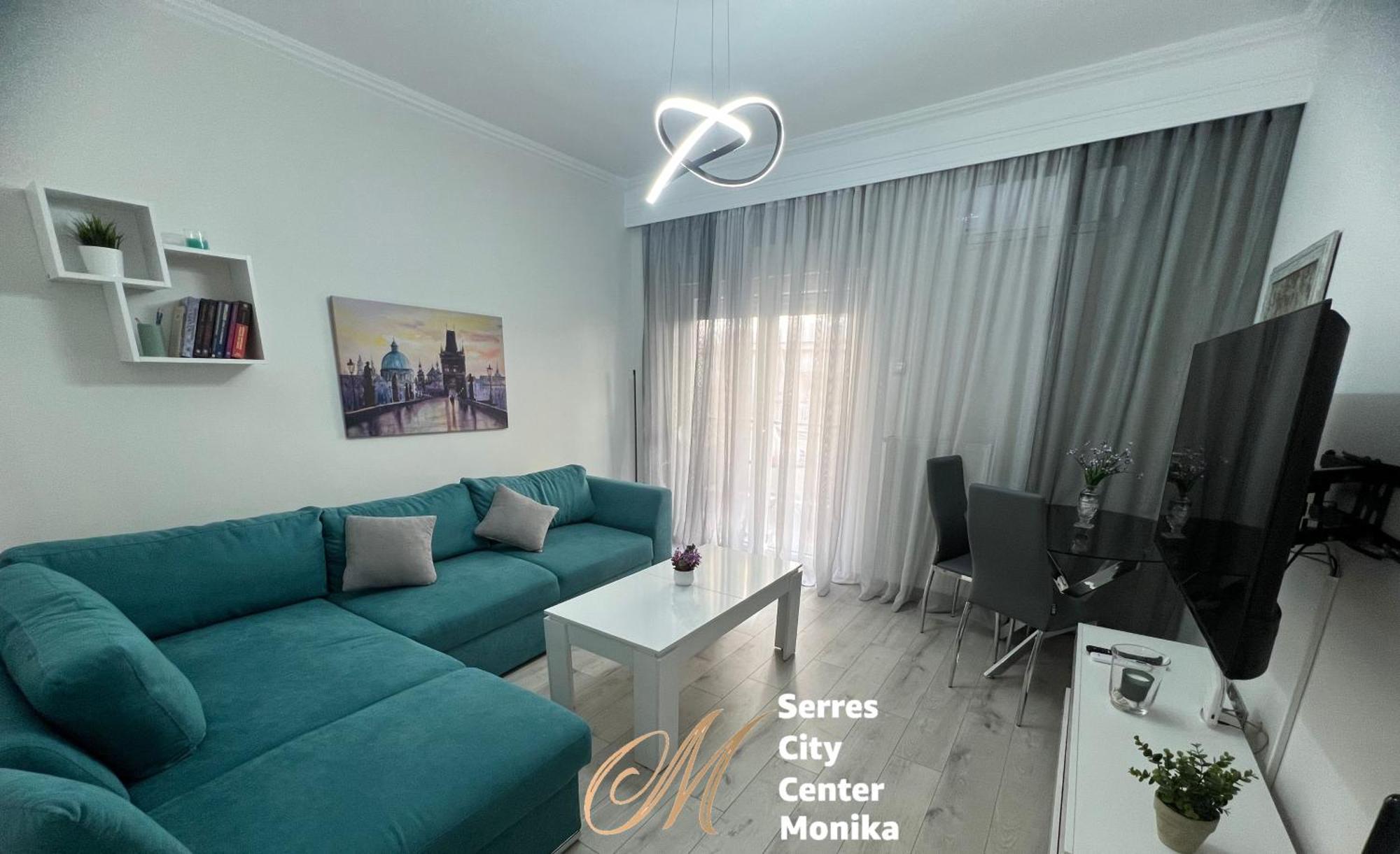 Serres City Center Modern Apartment Kültér fotó